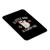 Magnet Flexible Annonce de grossesse Halloween mignonne (Côté Droit)