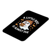 Magnet Flexible Annonce de grossesse Halloween mignonne (Côté Gauche)