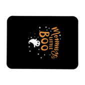 Magnet Flexible Annonce de grossesse Halloween mignonne (Horizontal)