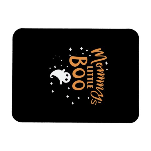 Magnet Flexible Annonce de grossesse Halloween mignonne (Horizontal)