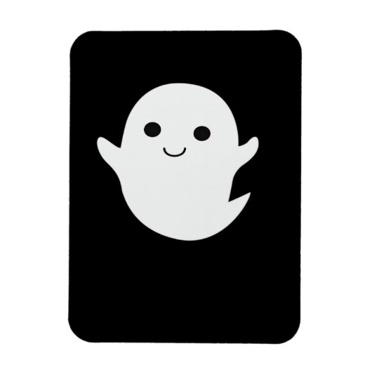 Magnet Flexible Annonce de grossesse Halloween mignonne (Vertical)