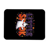 Magnet Flexible Annonce de grossesse Halloween mignonne (Horizontal)