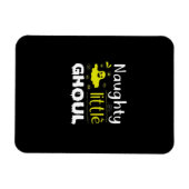 Magnet Flexible Annonce de grossesse Halloween mignonne (Horizontal)