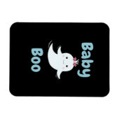 Magnet Flexible Annonce de grossesse Halloween mignonne (Horizontal)