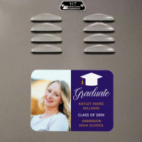 Annonce de photo de remise de diplôme 2023 Violet