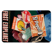 Magnet Flexible Annonce de voyage Sci-Fi, Planet 51 Pegasi b (Horizontal)