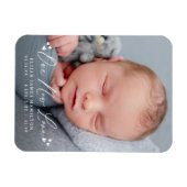 Magnet Flexible Annonce photo de naissance avec notre nouveau scén (Horizontal)