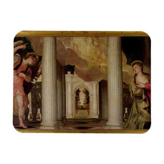 Magnet Flexible Annonciation, c.1551-53 (huile sur toile) (Horizontal)