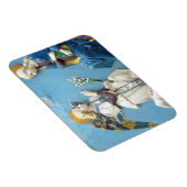 Magnet Flexible Annonciation Madonna Renaissance Della Robbia Blue (Côté Droit)