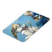 Magnet Flexible Annonciation Madonna Renaissance Della Robbia Blue (Côté Gauche)