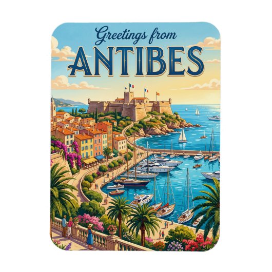 Magnet Flexible Antibes France (Vertical)