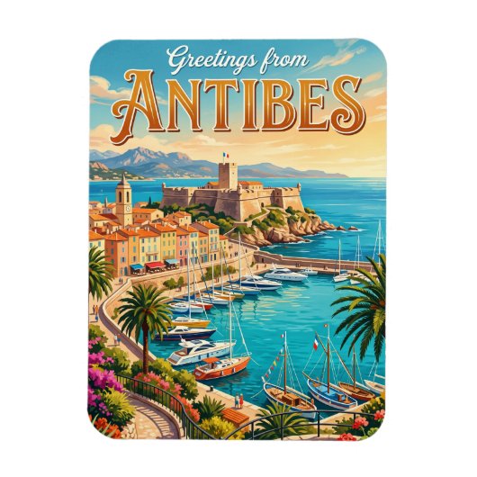 Magnet Flexible Antibes France (Vertical)
