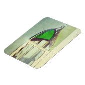 Magnet Flexible Antique Airplane Cockpit Green (Côté Gauche)