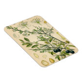 Magnet Flexible Antique Blackthorn Botanique Imprimé Fleur Berry (Côté Droit)