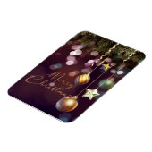 Magnet Flexible Antique Ruby Merry Christmas Photo Magazine (Côté Gauche)