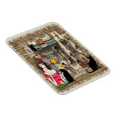 Magnet Flexible Anton Pieck - Magasin de chimiste (Côté Droit)