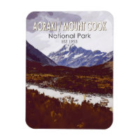 Aoraki Mont Cook Parc National Nouvelle-Zélande Ré