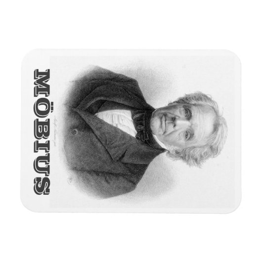 Magnet Flexible Août Ferdinand Möbius (Horizontal)