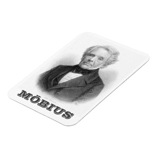 Magnet Flexible Août Ferdinand Möbius (Côté Gauche)