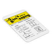 Magnet Flexible Apiculture geek (matériel) - (Côté Droit)