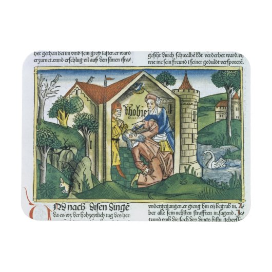 Magnet Flexible Apocrypha : Le Tobit est aveuglé par les gouttes d (Horizontal)