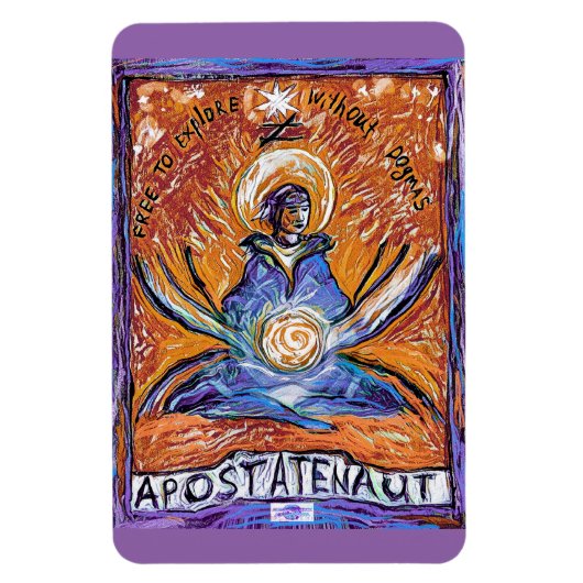 Magnet Flexible Apostatenaut - explorer sans dogmes (Vertical)