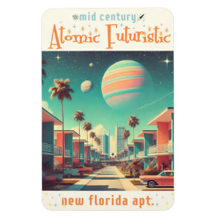 Magnet Flexible Appartements Atomiques Futuristes New Florida