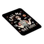 Magnet Flexible appelez-moi si vous êtes perdu (Côté Droit)