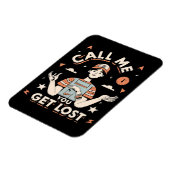 Magnet Flexible appelez-moi si vous êtes perdu (Côté Gauche)