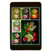 Magnet Flexible Apple Blossom Collage - Photo numérique améliorée (Vertical)