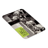 Magnet Flexible Appréciation de l'enseignant Cadeau photo Vintage (Côté Droit)