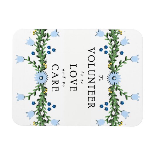 Magnet Flexible Appréciation des bénévoles (Horizontal)