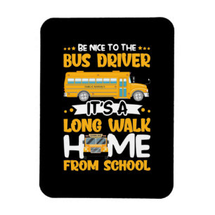 Magnet Flexible Appréciez Le Conducteur De Bus