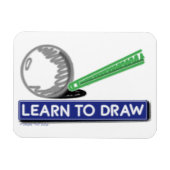 Magnet Flexible Apprendre à dessiner (Horizontal)