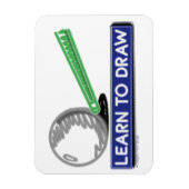 Magnet Flexible Apprendre à dessiner (Vertical)