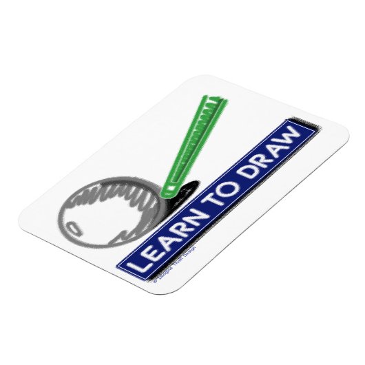 Magnet Flexible Apprendre à dessiner (Côté Gauche)