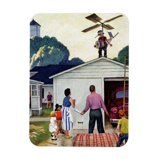 Magnet Flexible Apprendre à voler (Vertical)