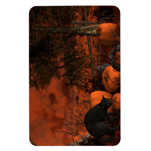 Magnet Flexible Approche d'Halloween (Vertical)