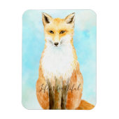 Magnet Flexible Aqua Fox (Vertical)