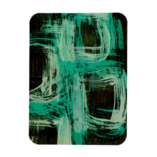 Magnet Flexible Aquamarine Windows I (Vertical)