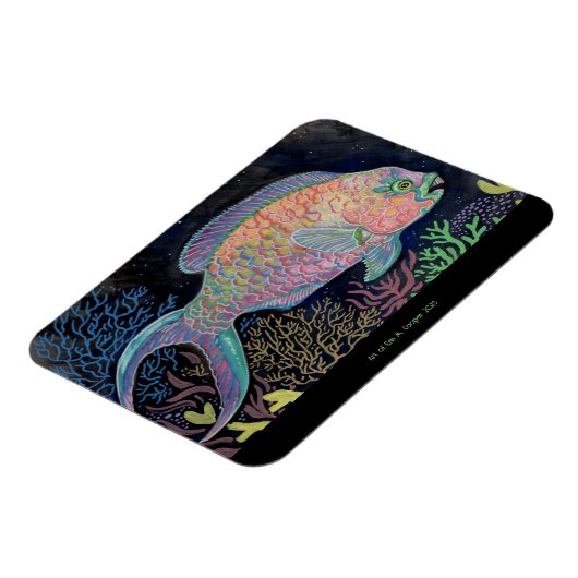 Magnet Flexible Aquarelle (Côté Gauche)