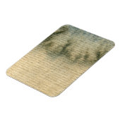 Magnet Flexible aquarelle arrière - plan gris-bleu 6 (Côté Gauche)