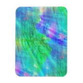 Magnet Flexible aquarelle arrière - plan transparente bleu, vert (Vertical)