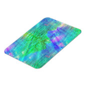 Magnet Flexible aquarelle arrière - plan transparente bleu, vert (Côté Gauche)