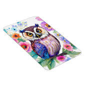 Magnet Flexible Aquarelle artistique florale (Côté Droit)