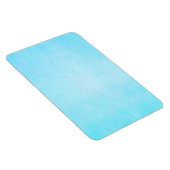 Magnet Flexible Aquarelle bleu turquoise Modèle blanc (Côté Droit)