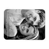 Magnet Flexible Aquarelle Bourgogne Fleurs d'hiver Enregistrer la (Horizontal)