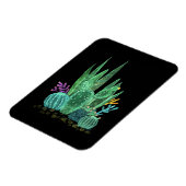 Magnet Flexible Aquarelle, cactus (Côté Gauche)