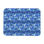 Magnet Flexible aquarelle cornflower glaçure (Horizontal)