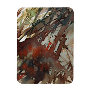 Magnet Flexible aquarelle d'arrière - plan